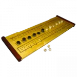 Jeu du monde de Tous en Jeu, 12 Lignes ou Ludus Duodecim Scriptorum, très populaire dans la Rome antique. Il est connu à la même époque sous le nom de Tabula.