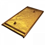 Grands jeux en bois de Tous en Jeu, le hockey sur table est un jeu d'adresse pour deux joueurs, basé sur le hockey sur glace et se pratiquant sur une table. Le but du jeu est de marquer le plus de buts que son adversaire dans un certain laps de temps décidé de façon libre par les joueurs, ou d'être le premier à marquer un certain nombre de buts prédéfini par les joueurs. Ce jeu en bois est un jeu d’adresse et de rapidité pour petits et grands.