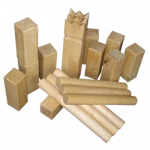Kubb - Scandinavie Jeu du monde de Tous en Jeu, Kubb est un jeu d'adresse, en bois, pratiqué en Scandinavie